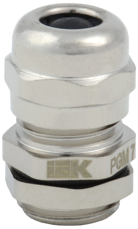 Сальник PGM 7 метал. диаметр проводника 3-6мм IP68 IEK | YSA50-06-12-68-K23 | IEK