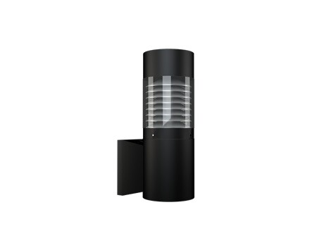 Светильник уличный настенный KAMPI E60 black | 1403005390 | Световые Технологии
