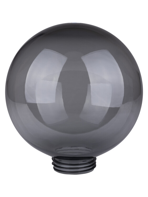 Рассеиватель для садово-паркового светильника шар ПММА 250 мм дымчатый (резьба А 85) | SQ0321-0209 | TDM