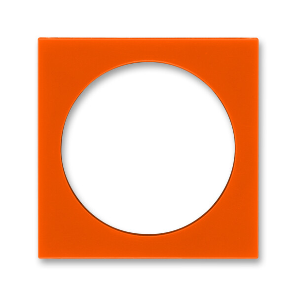 ABB Levit Оранжевый / дымчатый чёрный Сменная панель на розетку с з/к Оранжевый | ND5519H-B500 66 | 2CHH190500B8066 | ABB