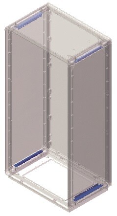 Горизонтальные направляющие для крепления вертикальной стойки, Г=330мм | CN5UFB33 | DKC
