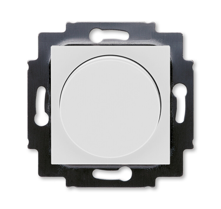 ABB Levit Серый / белый Светорегулятор поворотно-нажимной 60-600 Вт R | 3294H-A02247 16W | 2CHH942247A6016 | ABB