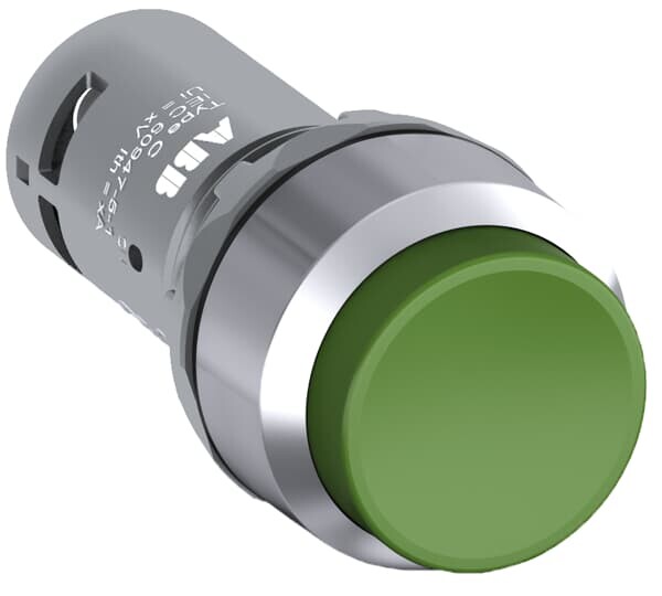 Кнопка CP3-30G-20 зеленая с выступающей клавишей без фиксации 2НО | 1SFA619102R3022 | ABB