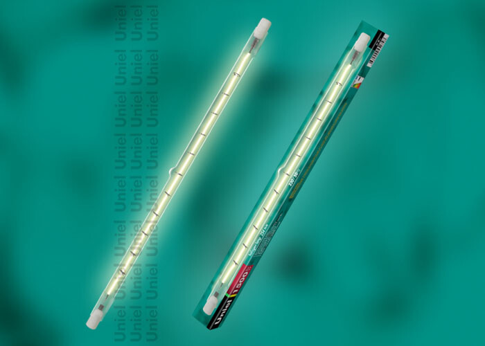 Лампа галогенная линейная J-254/1500/R7s | 01659 | Uniel