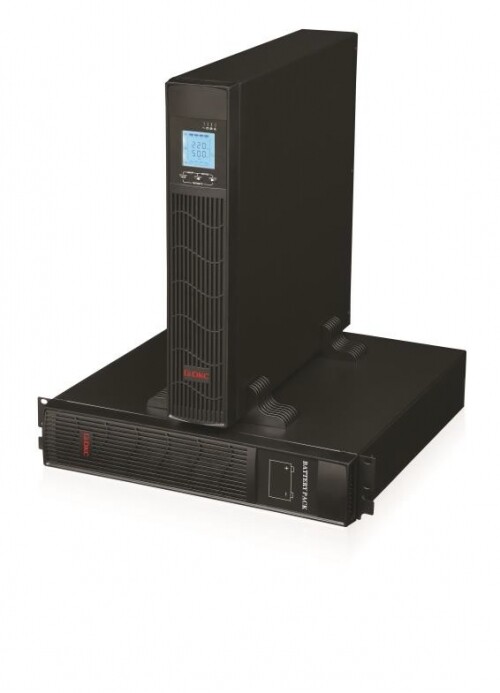 Линейно-интерактивный ИБП, Info R Pro, 1000VA/800W, 3xIEC C13, 2x7Aч, Rack 2U | INFORPRO1000I | DKC