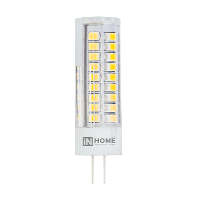 Лампа светодиодная LED-JC-VC 5Вт 12В G4 3000К 450Лм | 4690612019840 | IN HOME