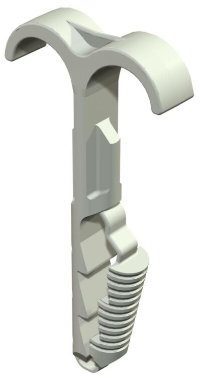 Двойной нажимной фикcатор для труб 4-12mm (1974 2X4-12) | 2197855 | OBO Bettermann