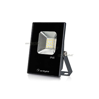 Прожектор светодиодный архитектурный AR-FLAT-ICE-10W-220V White (Black, 120 deg) | 023567 | Arlight