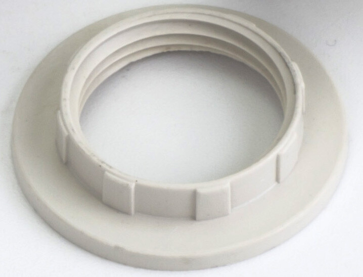 Кольцо прижимное к патрону E14, NLH-PL-Ring-E14 пластик, белый | 71615 | Navigator