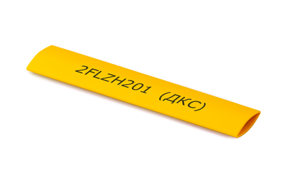 Термоусаживаемая трубка для термотрансферной печати 2,4/1,2мм желтый | 2FLZH201B24Y | DKC