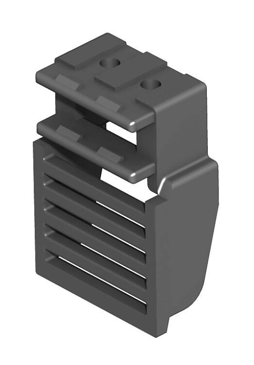 Комплект для увеличения глубины установки монтажной коробки (полиамид,черный) (GES RV) | 7407536 | OBO Bettermann
