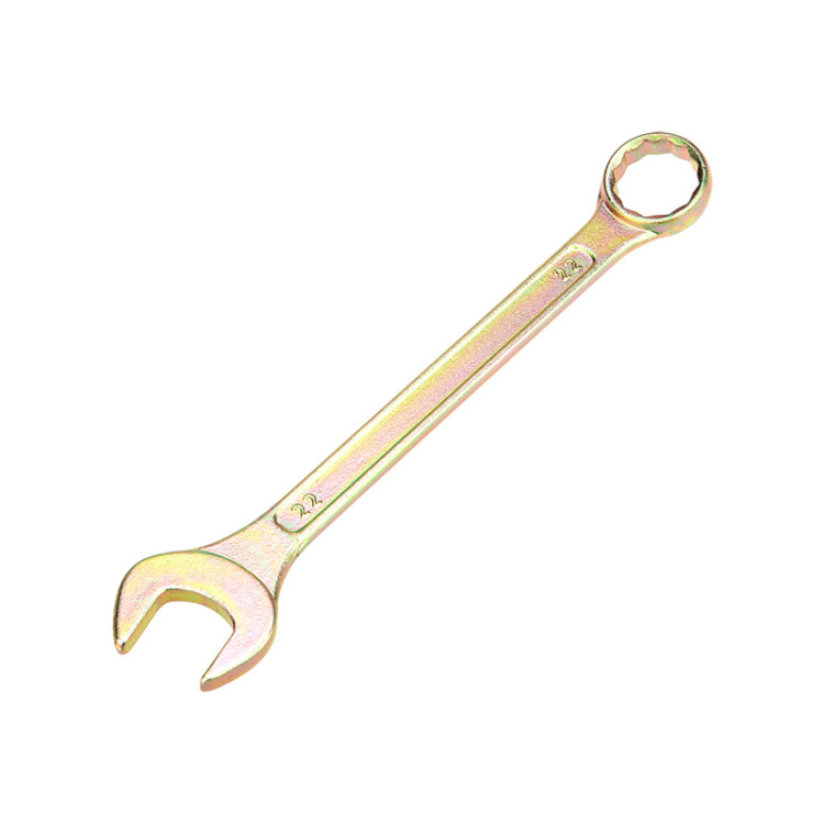 Ключ комбинированный 22 мм, желтый цинк | 12-5814-2 | REXANT
