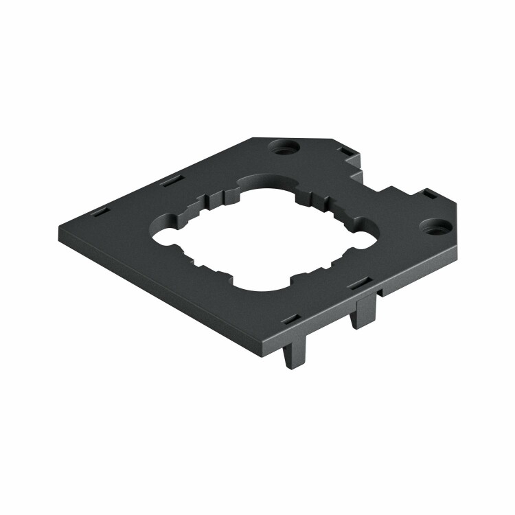 Накладка монтажной коробки UT3 для стандартных устройств EKR 50 мм 82,5x76 мм (полиамид,черный) (UT3 D1) | 7408781 | OBO Bettermann