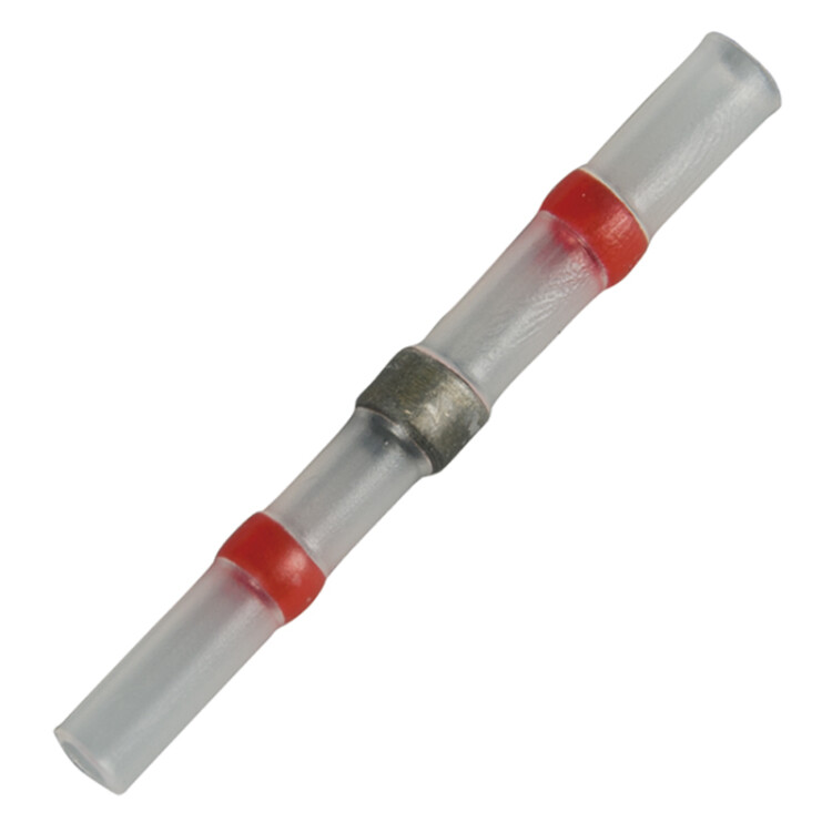 Соединитель стыковой прозрачный термоусадочный 0,5-1 (упак.100шт) | 363606 | Haupa