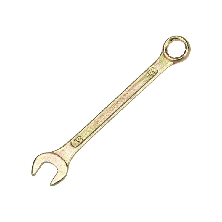 Ключ комбинированный 13 мм, желтый цинк | 12-5808-2 | REXANT