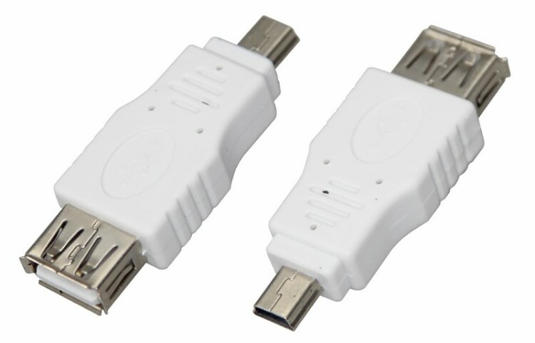 Переходник гнездо USB-A (Female)-штекер miniUSB (Male) | 18-1175 | REXANT