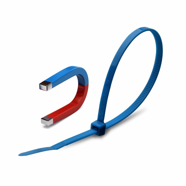 Стяжки кабельные КСС "Magnetic" 4х150 (син) (100 шт.) | 82021 | Fortisflex