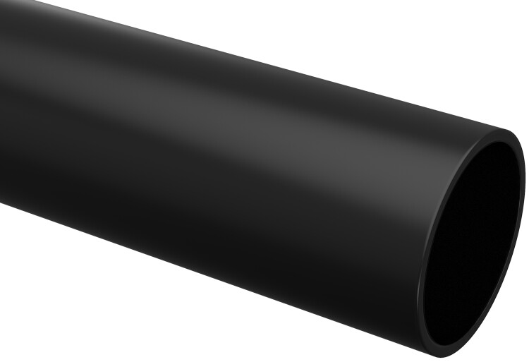 Труба гладкая жесткая ПНД d25 черная (25м) | CTR10-025-K02-025-1 | IEK