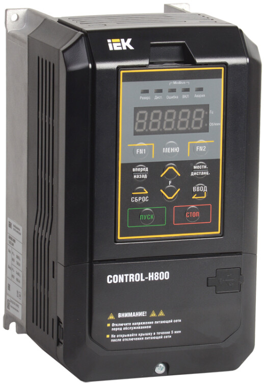 Преобразователь частоты CONTROL-H800 380В, 3Ф 7,5-11 kW | CNT-H800D33FV075-11TE | IEK